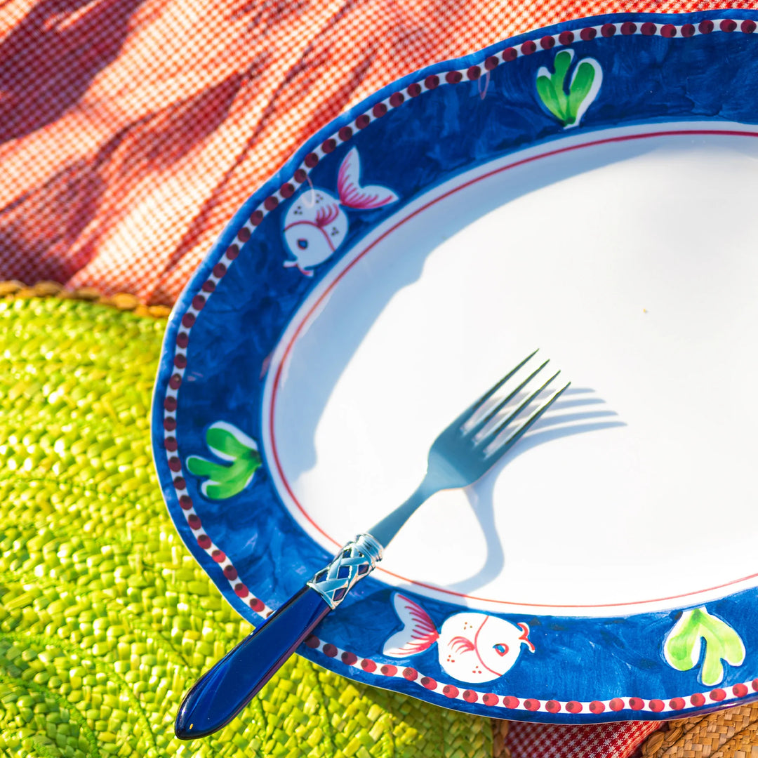 Vietri | Melamine Campagna Pesce Oval Platter