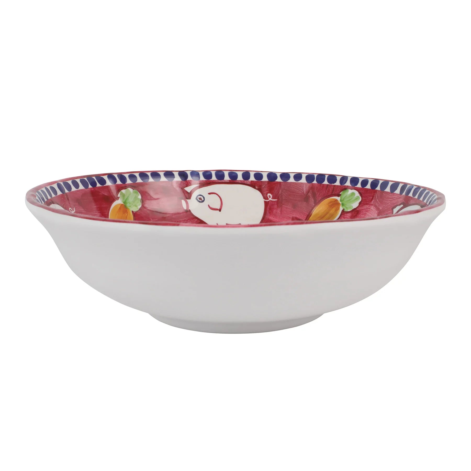 Vietri | Melamine Campagna Porco Large Serving Bowl