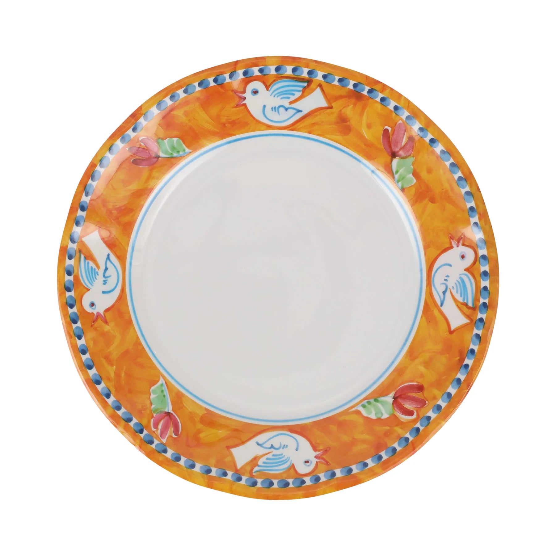 Vietri | Melamine Campagna Uccello Four Piece Set