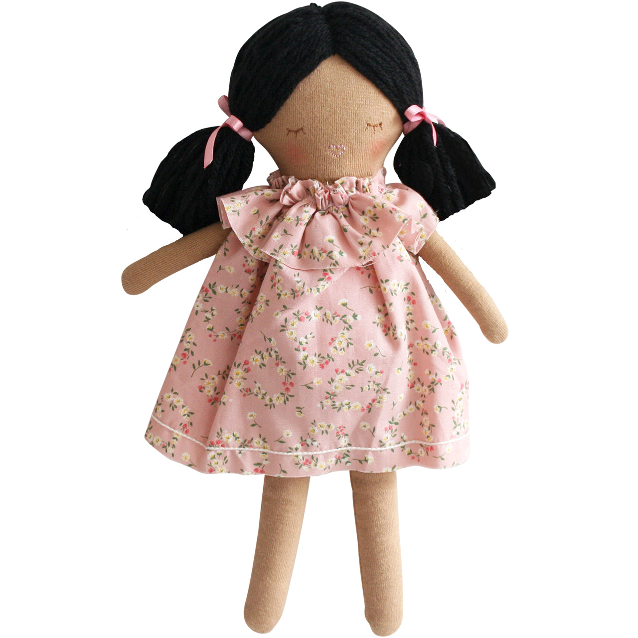 Alimrose | Mini Matilda Asleep Awake Doll | Blue Pink