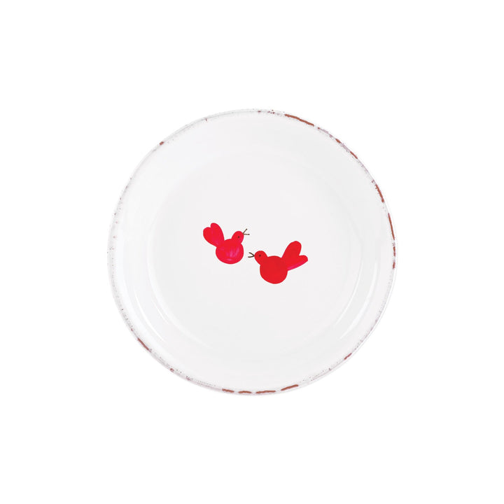 vietri, italy, cardinal, old st. nick, penso plate, winter park, gift shop, sentimental gift, plate
