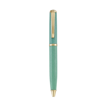 pen, writing, leather pen, stationary, journaling, ballpoint pen, notes, tiffany blue