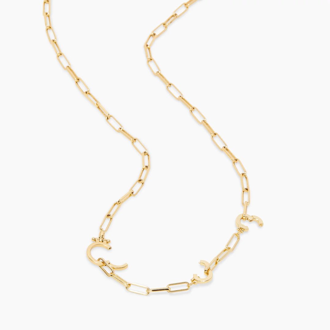 Gorjana parker online link necklace