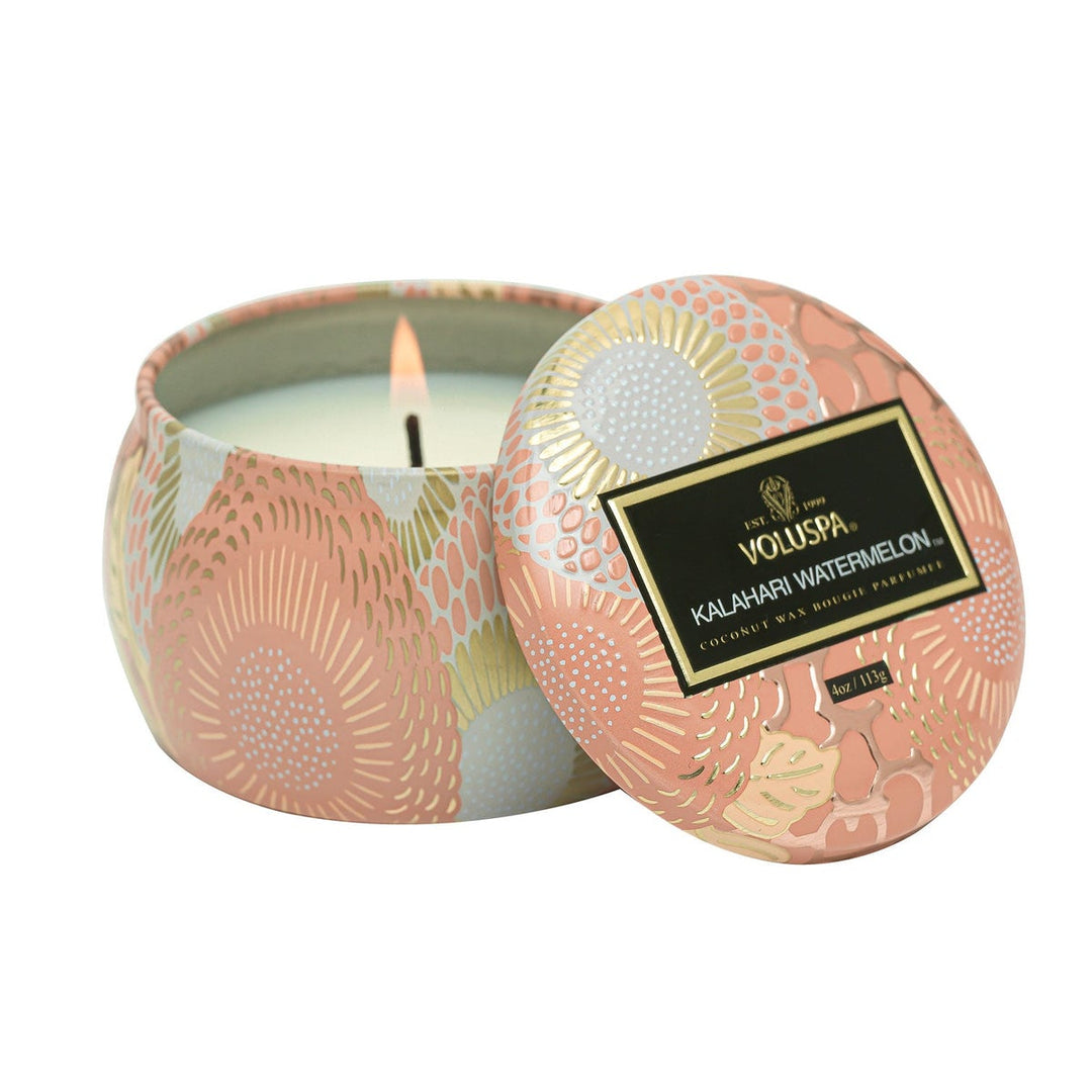 voluspa, kalahari watermelon, candle, coconut wax