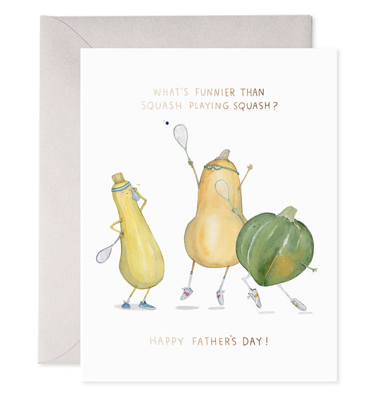 Squash Dads Father's Day Card