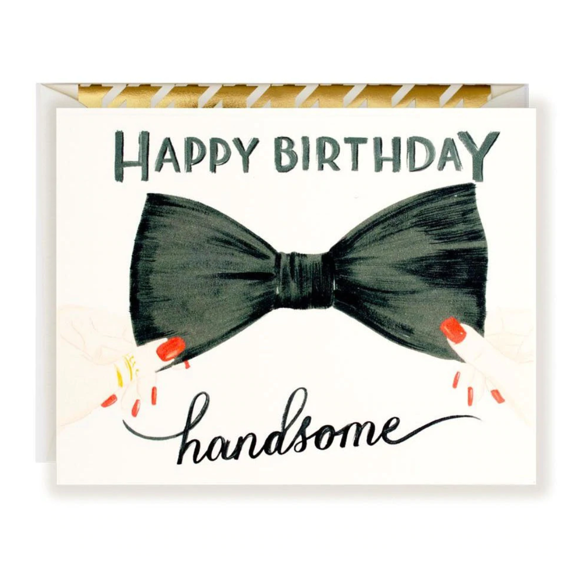bow tie, birthday card, men's birthda, greeting card