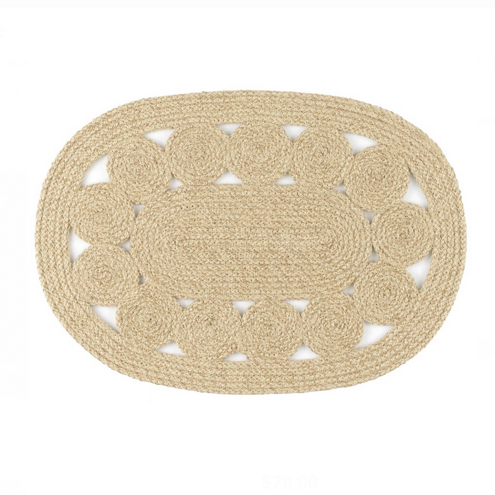 placemat, jute placemat, indoor/outdoor placemat