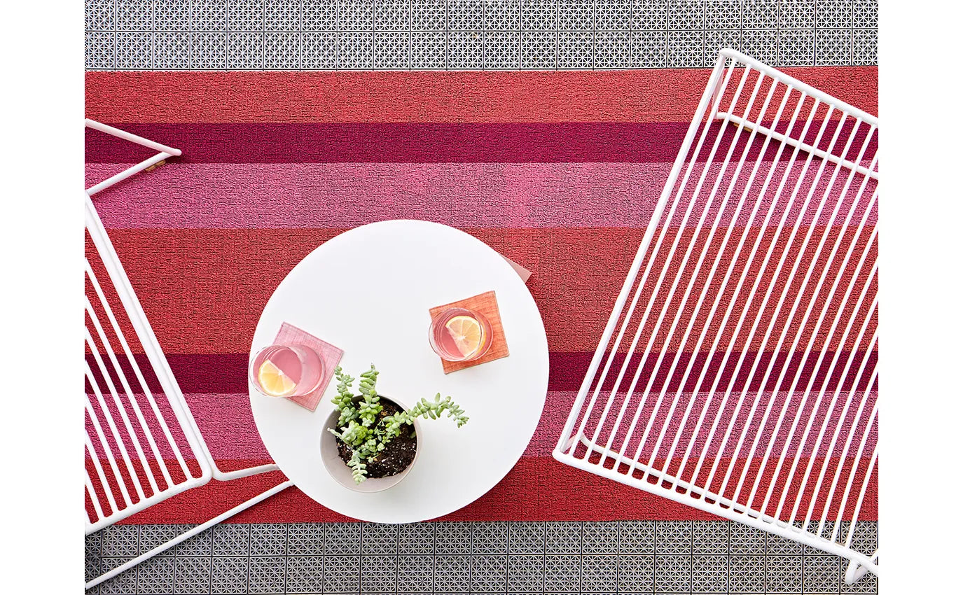 Chilewich | Bold Stripe Shag Mat