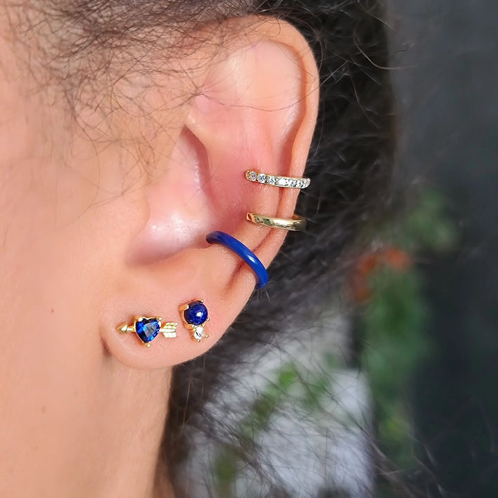 Kris Nations | Cupid's Heart Stud Earring