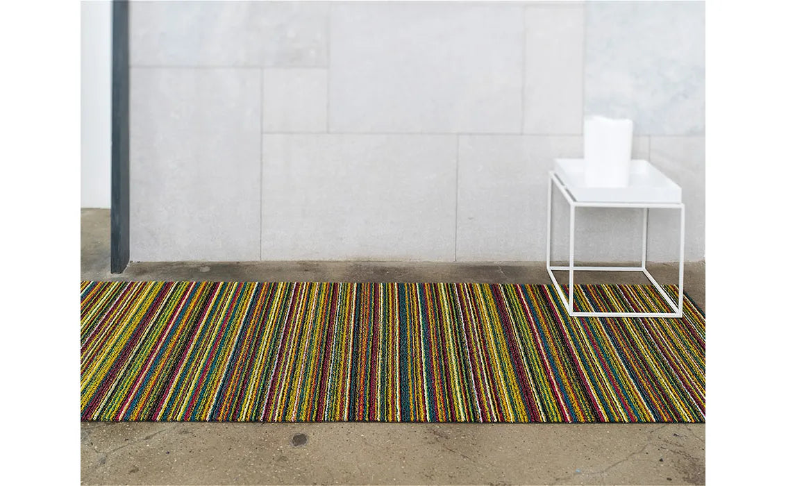 Chilewich | Skinny Stripe Shag Mat