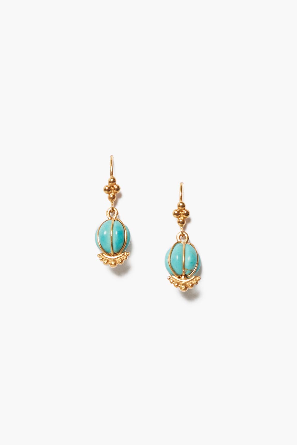 Chan Luu | Balloon Earrings | Turquoise